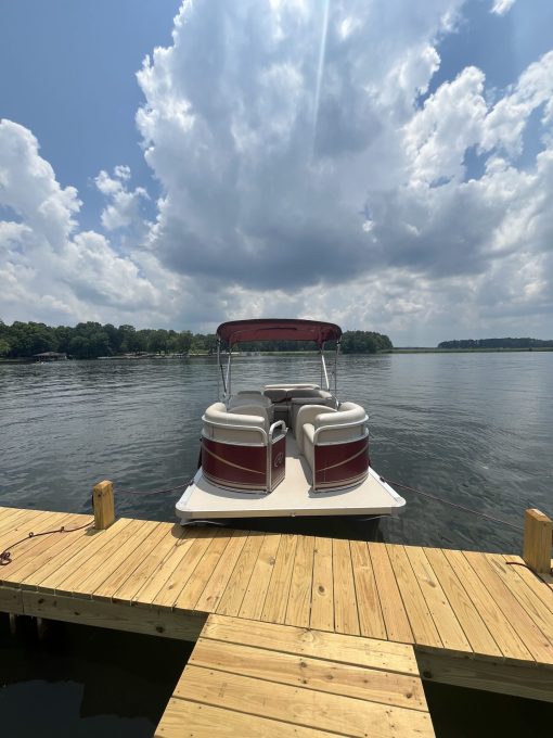 16' MINI MARGARITA PONTOON 40HP DAILY BOAT RENTAL - Image 3