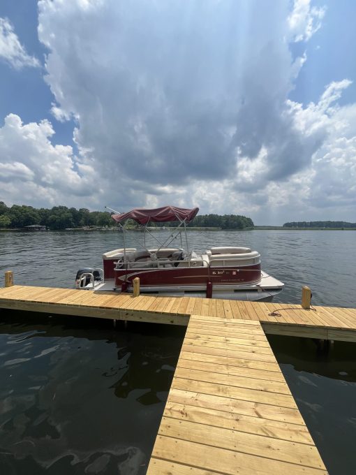 16' MINI MARGARITA PONTOON 40HP DAILY BOAT RENTAL - Image 8